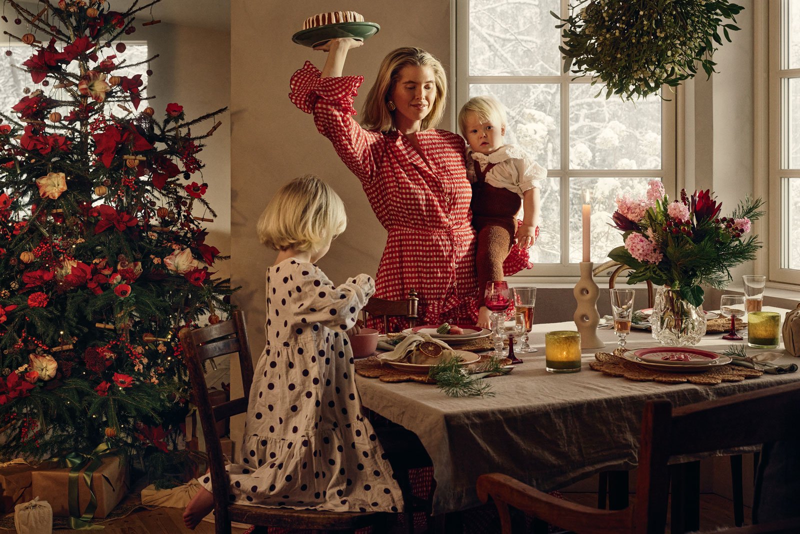 Julvackert hos influencern och fotografen Angelica Svanström